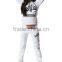 Women's Winter Warm Thicken Sweatshirts 100% Cotton 2Pcs Long Sleeve Sweat and Pants Outfits Set