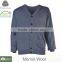 100% cotton plain design mens cardigan sweaters