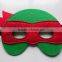 Cute rabbit felt cute rabbit/ fox party mask with elastic cord