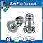 Made in Taiwan Chromed Stainless Steel Thread Zinc Grip Range Jack Nut