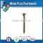 Made in Taiwan high quality yellow zinc coated wood screws self tapping screw