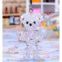 2013 crystal 3d beaded bear cell phone charm