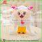 cute cartoon animal plush hat long ear as glove