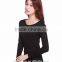 blue modal muslim subcoat/women long sleeve muslim modal t shirt/ women muslim bodysuit