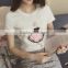 Latest pattern women printed t shirts wholesale make your own design