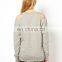 CHEFON Cut Out Shoulder Women Long Sleeve Crew Sweatshirt CAH0053