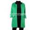 2017 New Arrival Green Women Trench Coat winter coat for ladies