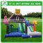 0.55mm PVC trampoline inflatable bouncer slide for sale