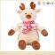 Custom cute plush stuffed christmas reindeer toys