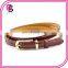 factory wholesale woman ladies fashion thin belt with pin buckle