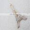 Rhinestone Pairs Pyramid Brooch