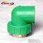 Chinese factory plastic water pipe connectors green Din standard ppr pipe fittings