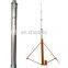 13 foot telescoping small crank mast pole tripod