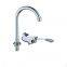 foot operate brass with chrome basin tap cold only toilet tap hospital washing tap