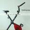 Folding magnetic fitness exercise bike recumbent fitness bike exercise indoor stationary X bike with high quality