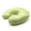 Memory foam orthopedic U SHAPE  folding neck pillow