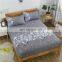 Hot selling factory price aloe cotton fabric reactive printing floral disposable 100% polyester fitted bed sheet set