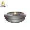 High-speed rail air spring anti-vibration suspension of railway vehicle chassis air spring