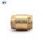BT5002 brass foot valve brass non return valve 1 2 inch brass check valve
