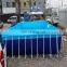 New Popular design large inflatable stents metal frame swimming pool for backyard