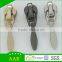 Apparel Textiles & Wholesale Accessories 3# Black Nickel Metal Zippers Normal Teeth Close End
