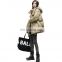 Fashion winter clothes womens down jacket glossy down jacket women and women's down puffer hooded jacket