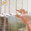 Cheap galvanized anti theft no climb clear view 358 mesh fence panels