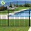 6*8 FT  Decorative 3 Rails Tubular Garden Metal Fence For Villa