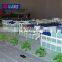 Architectural building scale model miniature plastic model figures