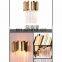 New products glass tube golden metal wall lamp for home villa Hotel corridor decoration lighting