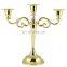 Wedding Candle Holder Centerpieces Candelabra Metal 3 Arms Candle Holder For Home Decor