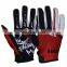 HANDLANDY Fashion Design Anti-slip Glove silicone printing palm custom glove cycling bike riding full finger glove