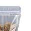 Biodegradable Bags Include Certificates Double-side Frosted Matte Transparent Seal Smell Ziplock Repeated Use Packaging Bag