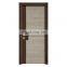 Luxury solid oak wood single design plain bedroom wooden door for interior