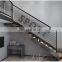 Simple modern creative stair handrail duplex luxury guardrail Nordic villa fence corridor railings