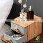 Wholesale Custom bamboo Jewelry gift box with fabric drawers