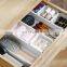 Plastic Stackable  Desk Drawer Organizer Drawer Organizer for Kitchen Bathroom Office