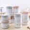 kitchen organizer food grade jar microwave safe fridge plastic set pet transparent airtight food storage container with lids