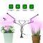 Indoor Garden Full Spectrum Timing Dimmable color changing 40W Flexible Clip Lamp Plant Grow Light