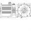 High torque NewKer 180mm 2000rpm AC 2KW Servo Motor similar with yaskawa motor