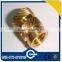 Brass threaded insert nut