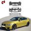 CH New Product Seamless Combination Taillights Front Bar Exhaust Ducktail Spoiler Body Kits For BMW E90 3 Series 2005 - 2012