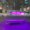 2022 High grade LED light spa capsule acrylic ozone sauna hydromassage bed spa capsule LED phototherapy sybaritic
