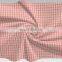 2022 Best Sale Pink Color Light Seersucker Check Design