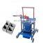 Semi automatic interlocking soil cement brick making machine 4-35 concrete hollow block making machine lowest price