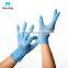 OEM Service High Quality Green Color Oilproof Waterproof Good Abrasion Nitrile Hand Gloves For Wholesale