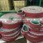 Best quality red rubber coated coated industrial timing belt