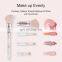Andor Eyeshadow Makeup Brushes 4 in 1 For Powder Blush Cosmetic Kit Lips and Eyebrow