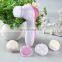 rotating facial cleansing brush 5 in 1 deep cleansing electric best value cheap bulk facial cleaning brush manufacturer