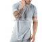 Mens Muscle Fit sport Elastic Gym Organic Bodybuilding Fitness Short Sleeve Fashion T-shirt